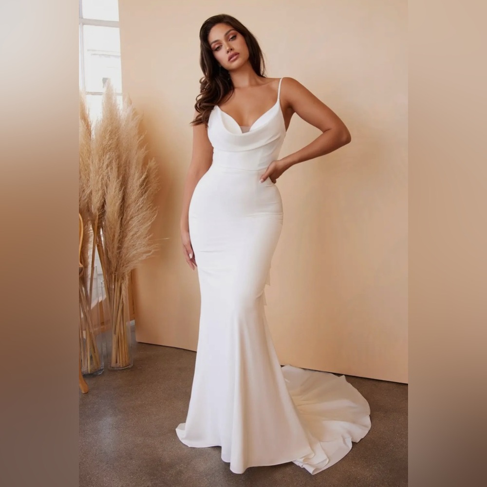 Elegant Charmeuse Mermaid Dress